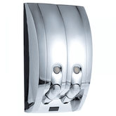 Silvinia Twin Manual Soap Dispenser 350x2ml